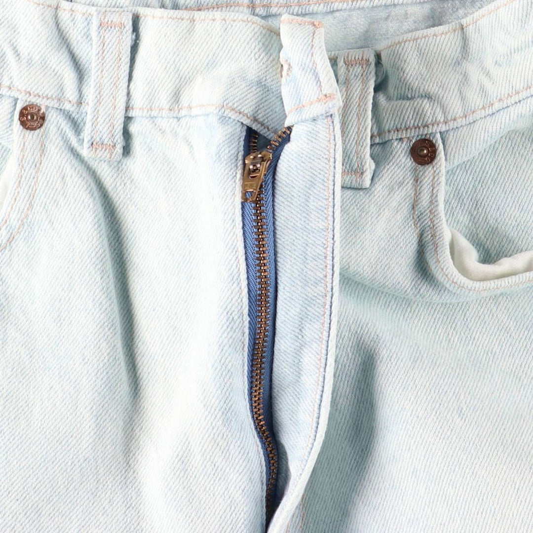 90s-00'S Vintage Levi's 550-4803 Tapered Denim Pants, Made in USA, Men's Size 32 (approx.) cotton Blue type light blue Vintage Second Hand