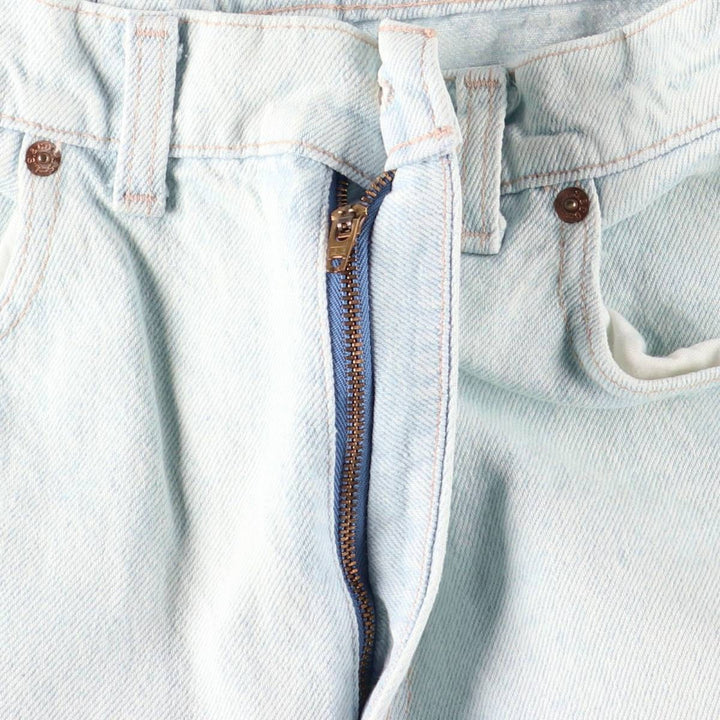 90s-00'S Vintage Levi's 550-4803 Tapered Denim Pants, Made in USA, Men's Size 32 (approx.) cotton Blue type light blue Vintage Second Hand