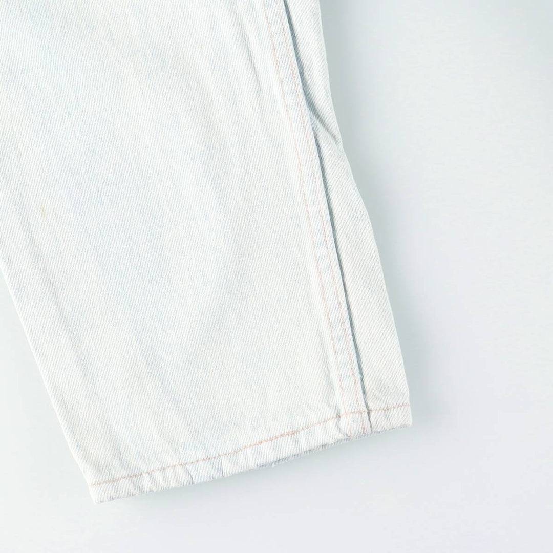 90s-00'S Vintage Levi's 550-4803 Tapered Denim Pants, Made in USA, Men's Size 32 (approx.) cotton Blue type light blue Vintage Second Hand