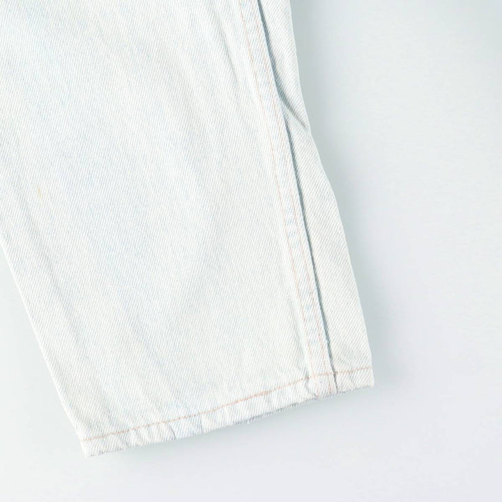 90s-00'S Vintage Levi's 550-4803 Tapered Denim Pants, Made in USA, Men's Size 32 (approx.) cotton Blue type light blue Vintage Second Hand