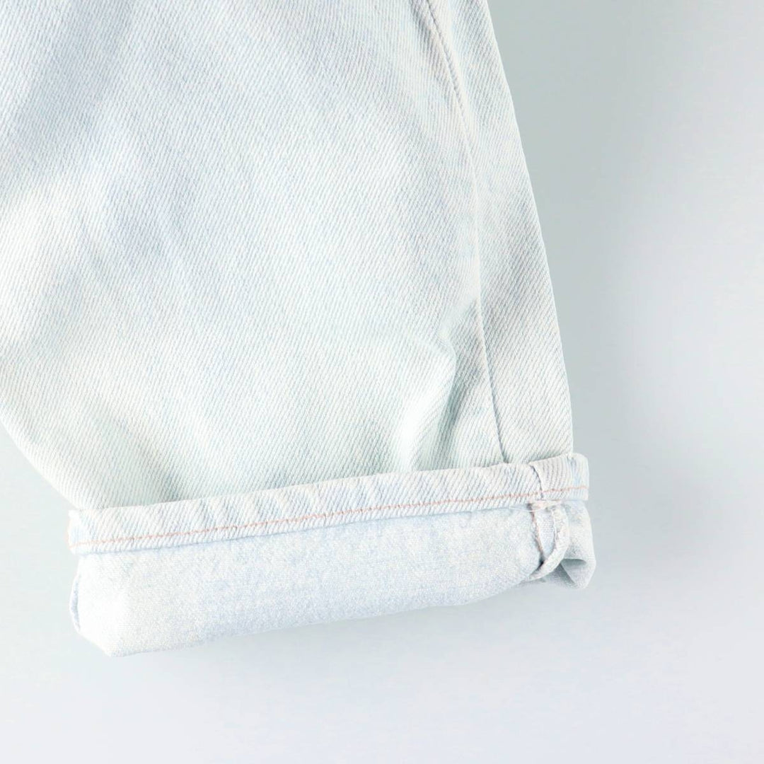 90s-00'S Vintage Levi's 550-4803 Tapered Denim Pants, Made in USA, Men's Size 32 (approx.) cotton Blue type light blue Vintage Second Hand