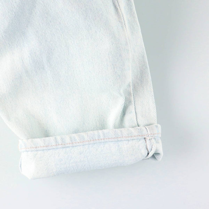 90s-00'S Vintage Levi's 550-4803 Tapered Denim Pants, Made in USA, Men's Size 32 (approx.) cotton Blue type light blue Vintage Second Hand
