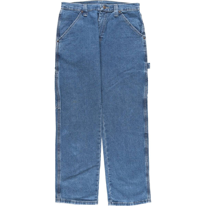 Wrangler Denim Painter Pants for Men, W32 equivalent cotton blue type Vintage Second Hand