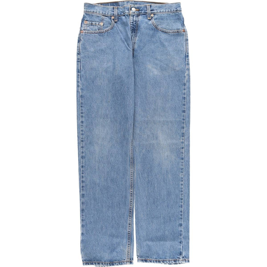 90'S Levi's 505-4891 Tapered Denim Pants, Made in USA, Men's, Size W32, Vintage cotton blue type Vintage Second Hand