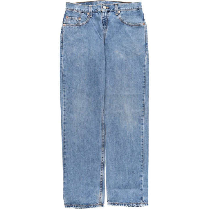 90'S Levi's 505-4891 Tapered Denim Pants, Made in USA, Men's, Size W32, Vintage cotton blue type Vintage Second Hand