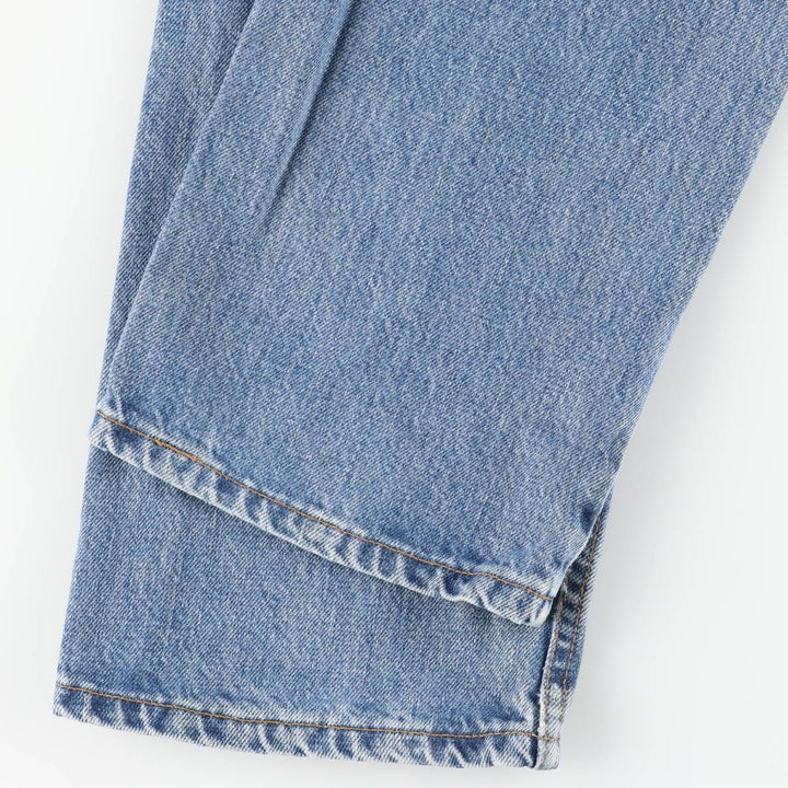 90'S Levi's 505-4891 Tapered Denim Pants, Made in USA, Men's, Size W32, Vintage cotton blue type Vintage Second Hand