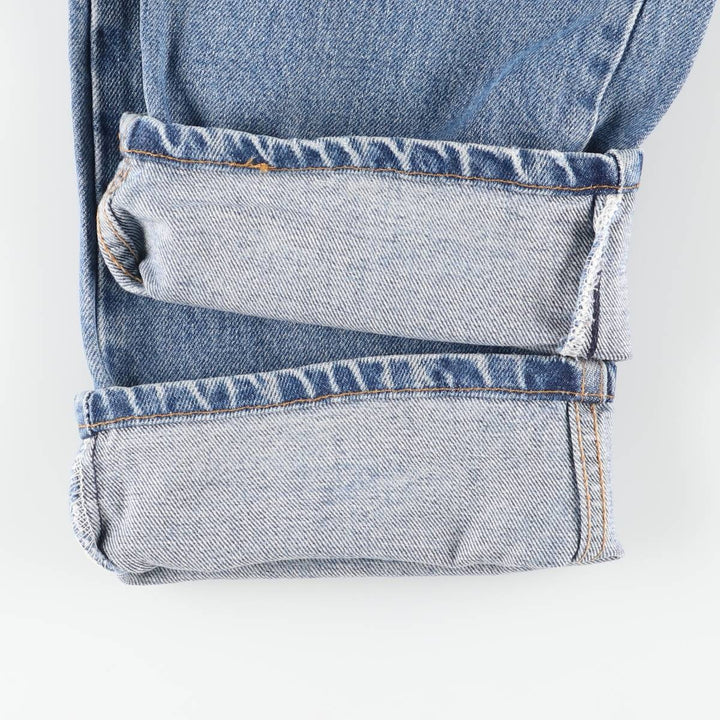 90'S Levi's 505-4891 Tapered Denim Pants, Made in USA, Men's, Size W32, Vintage cotton blue type Vintage Second Hand