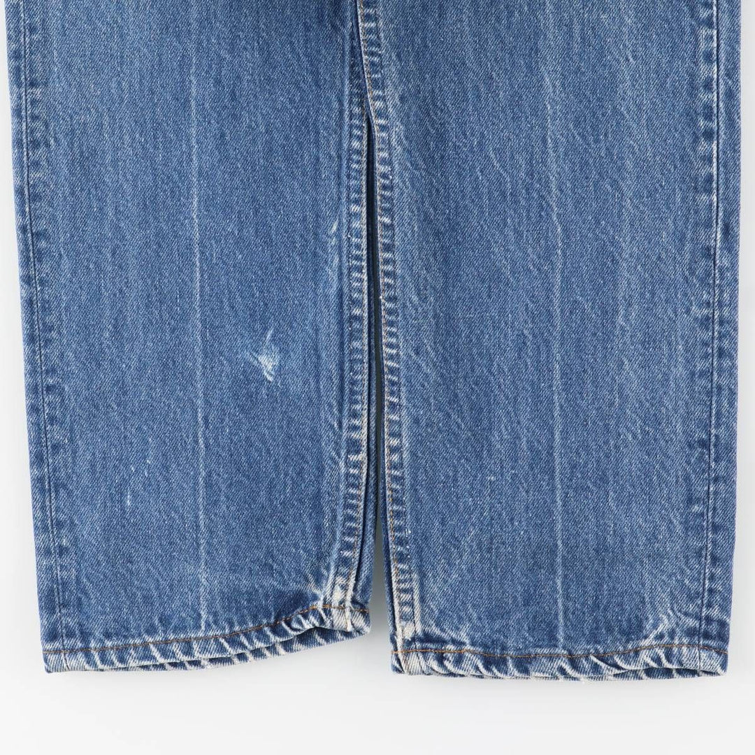 Vintage 1980'S Levi's 505-0216 tapered denim pants, men's size W31. cotton blue type Vintage Second Hand