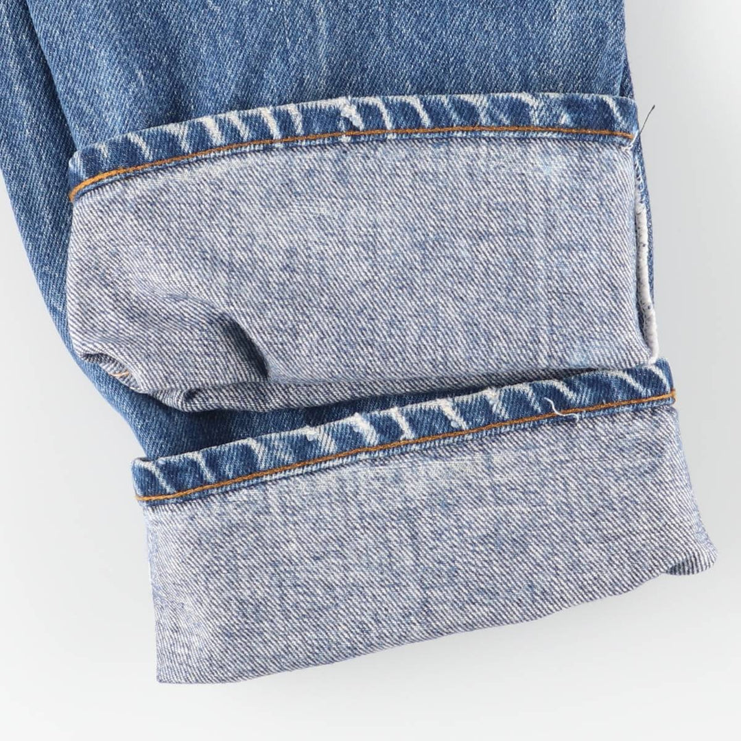 Vintage 1980'S Levi's 505-0216 tapered denim pants, men's size W31. cotton blue type Vintage Second Hand