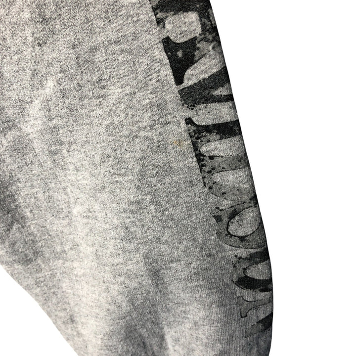 Harley-Davidson Skull Pattern Pullover Hoodie, Men's Size Medium cotton gray type Vintage Second Hand
