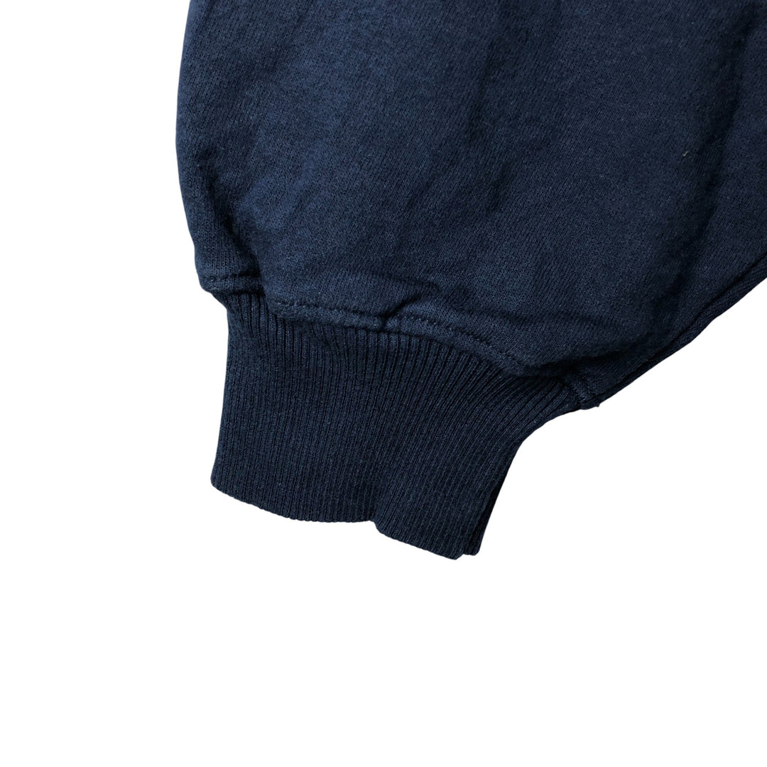 Champion Sweatshirt Pullover Hoodie, Men's Size L cotton navy blue type Vintage Second Hand