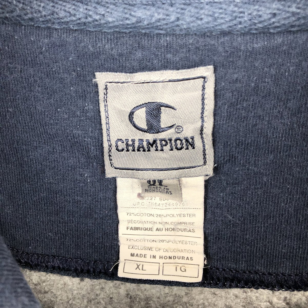 Champion Sweatshirt Pullover Hoodie Men's XL cotton gray type Vintage Second Hand