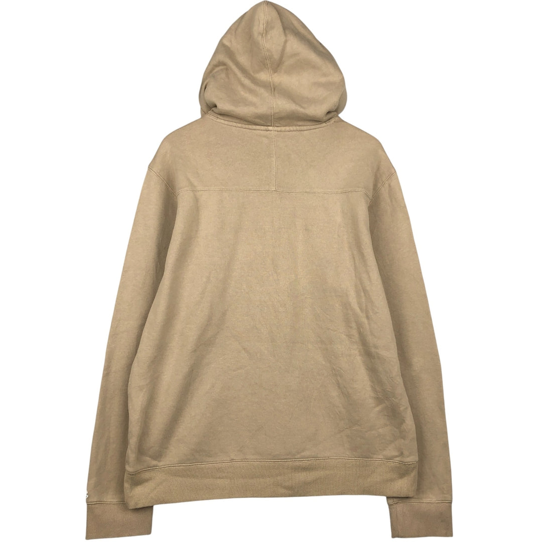 Champion Authentic Athletic Apparel Sweatshirt Pullover Hoodie, Men's Size L cotton brown type Vintage Second Hand