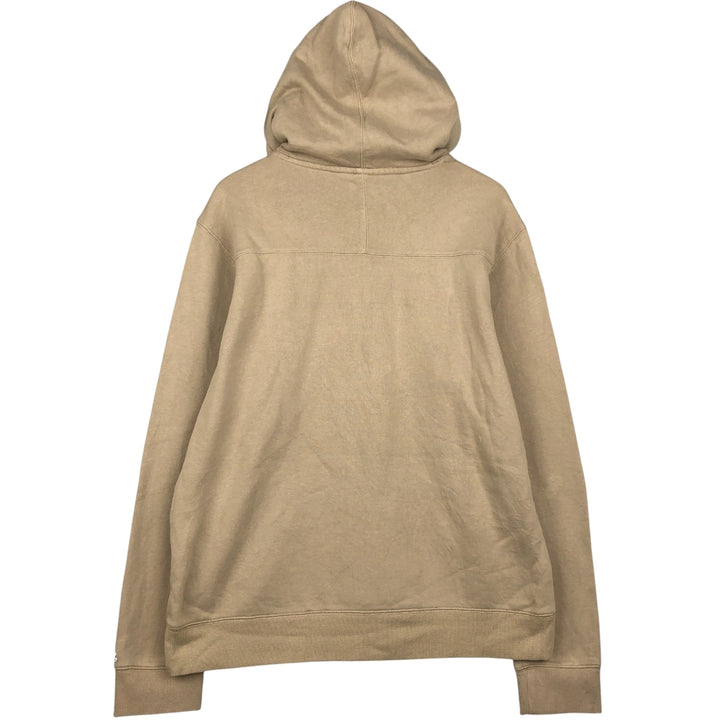 Champion Authentic Athletic Apparel Sweatshirt Pullover Hoodie, Men's Size L cotton brown type Vintage Second Hand