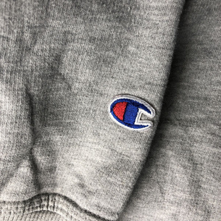 Champion Authentic Athletics Wear One-Point Logo Sweatshirt, Men's Size M cotton gray type Vintage Second Hand