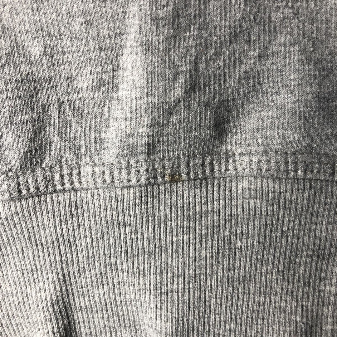 Champion Authentic Athletics Wear One-Point Logo Sweatshirt, Men's Size M cotton gray type Vintage Second Hand