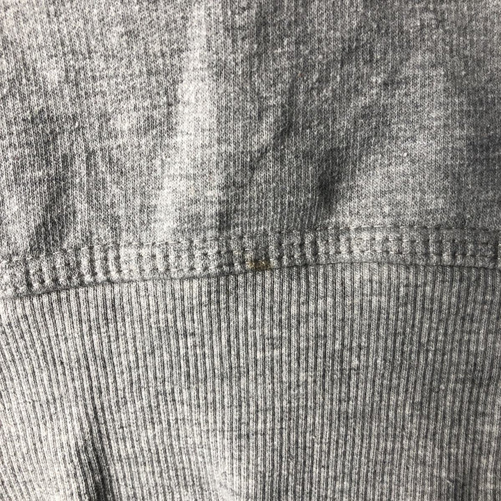 Champion Authentic Athletics Wear One-Point Logo Sweatshirt, Men's Size M cotton gray type Vintage Second Hand