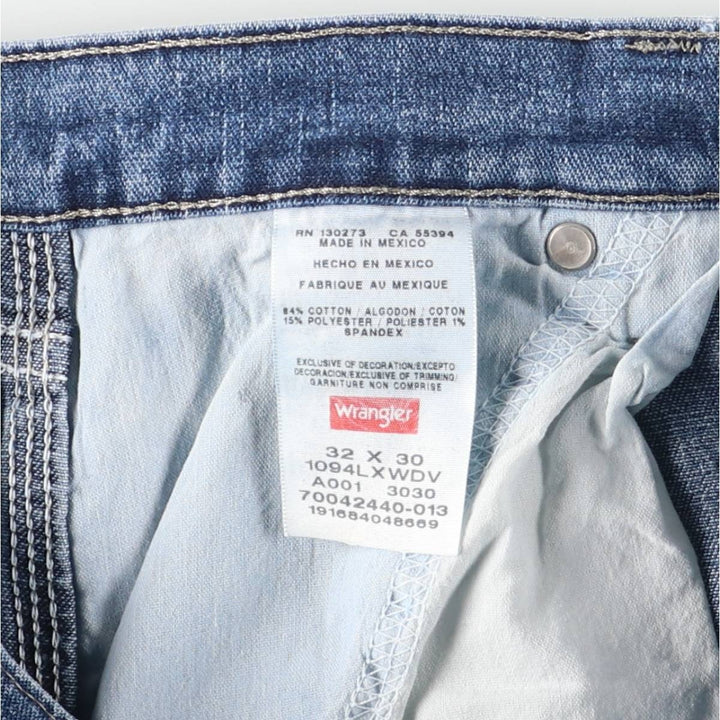 Wrangler Denim Painter Pants for Men, W33 equivalent cotton blue type Vintage Second Hand