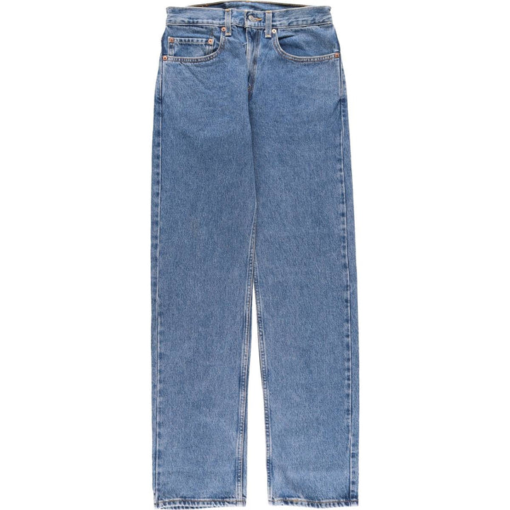 2000'S Levi's 505 Regular Fit Straight Leg Tapered Denim Pants, Men's Size W29 cotton blue type Vintage Second Hand