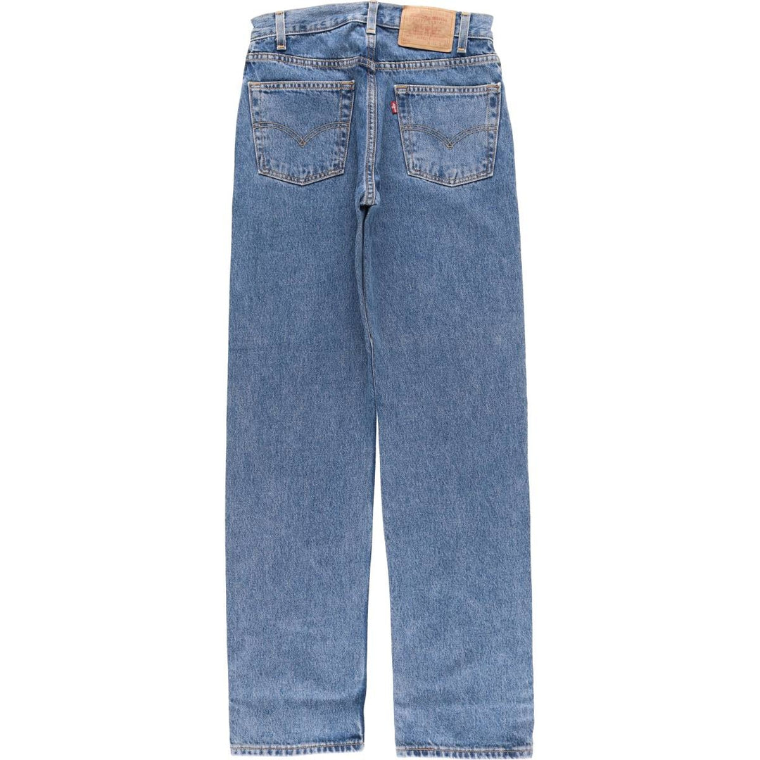 2000'S Levi's 505 Regular Fit Straight Leg Tapered Denim Pants, Men's Size W29 cotton blue type Vintage Second Hand