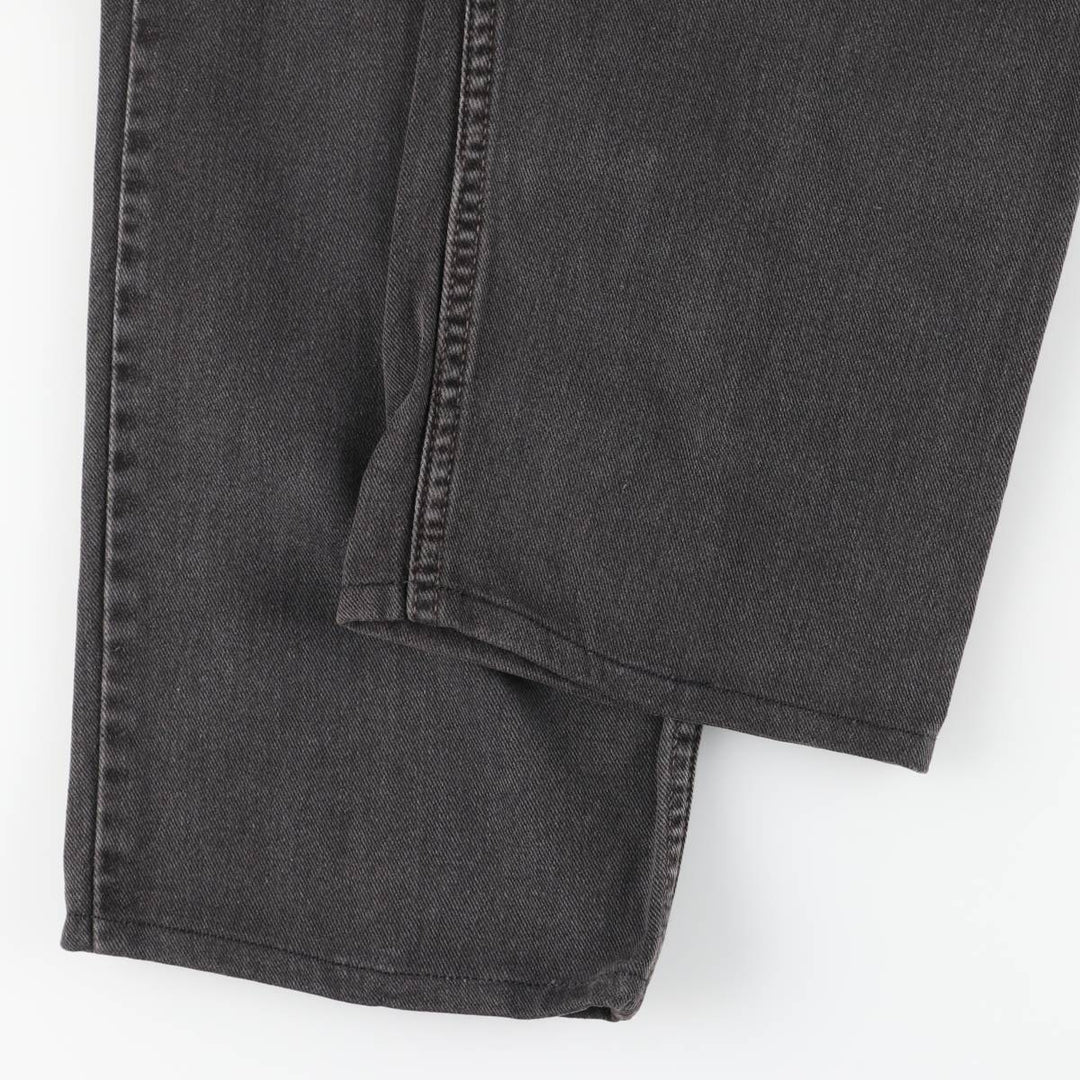 2000'S Levi's 00550-0260 Relax Fit Black Denim Tapered Denim Pants, Made in Canada, Men's Size W35 cotton black type Vintage Second Hand