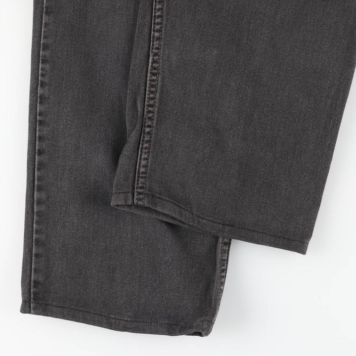 2000'S Levi's 00550-0260 Relax Fit Black Denim Tapered Denim Pants, Made in Canada, Men's Size W35 cotton black type Vintage Second Hand