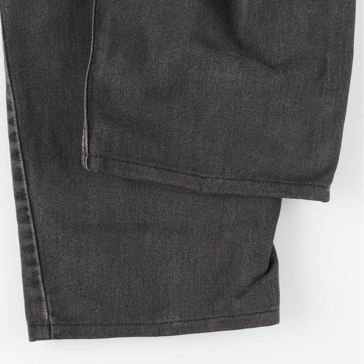2000'S Levi's 00550-0260 Relax Fit Black Denim Tapered Denim Pants, Made in Canada, Men's Size W35 cotton black type Vintage Second Hand