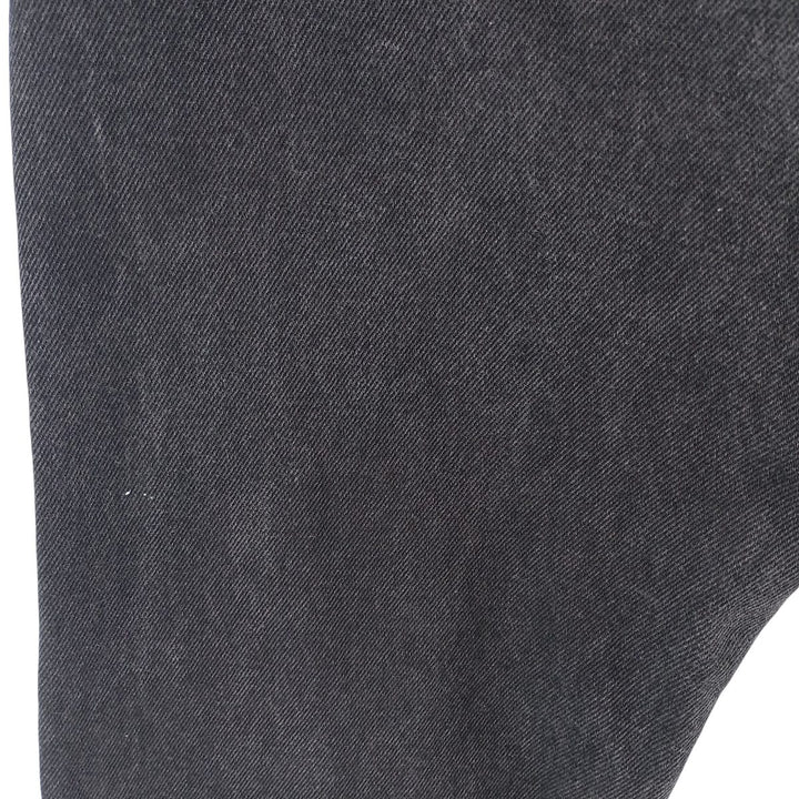 Levi's 505 Black Denim Tapered Denim Pants for Men, W31 equivalent cotton black type Vintage Second Hand