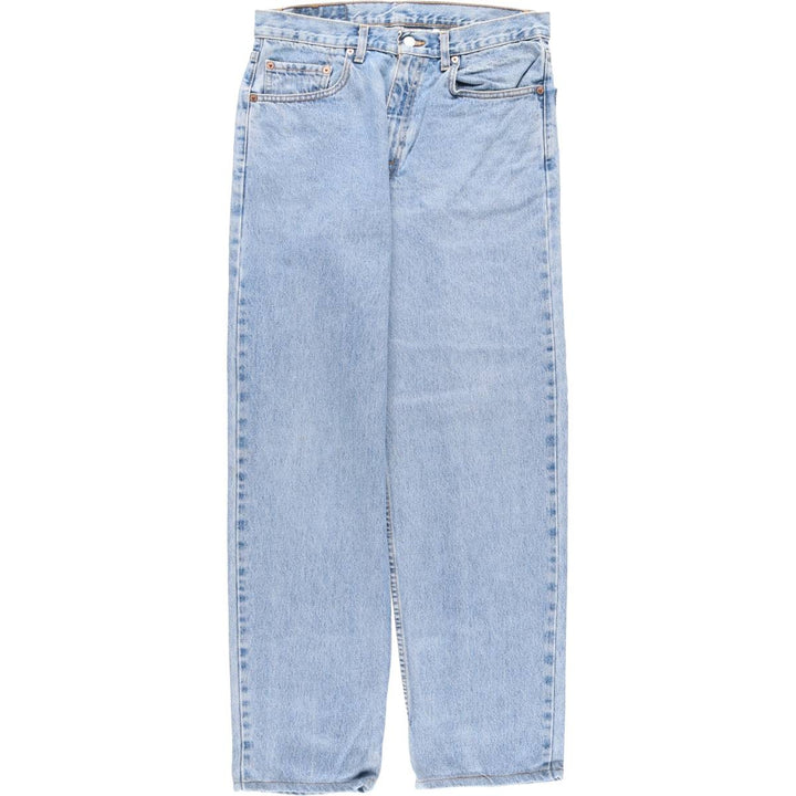 00'S Levi's 550 Relaxed Fit Tapered Denim Pants Made in USA Men's W32 cotton blue type Vintage Second Hand