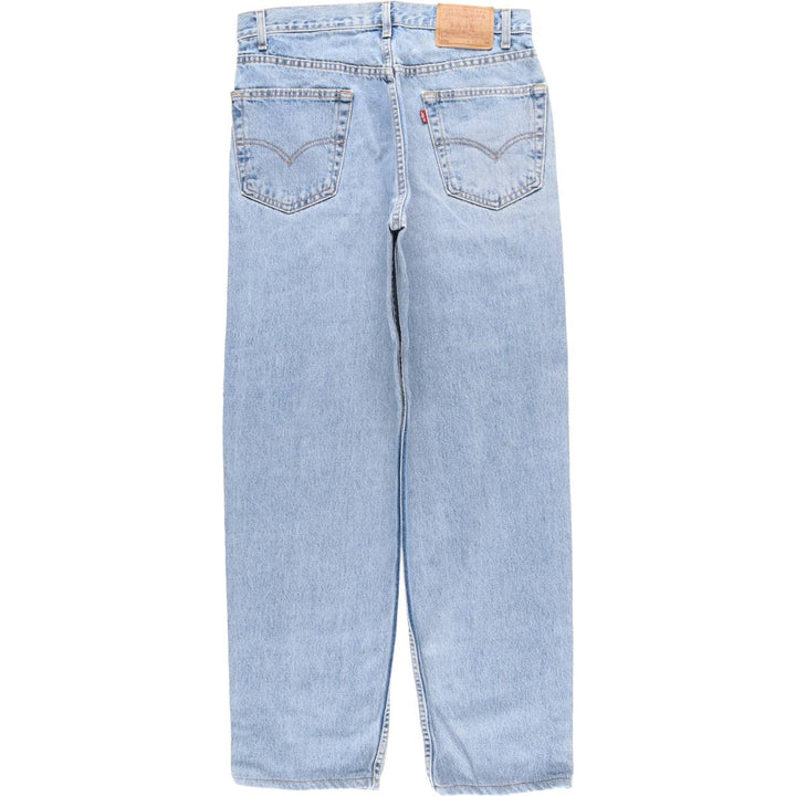 00'S Levi's 550 Relaxed Fit Tapered Denim Pants Made in USA Men's W32 cotton blue type Vintage Second Hand