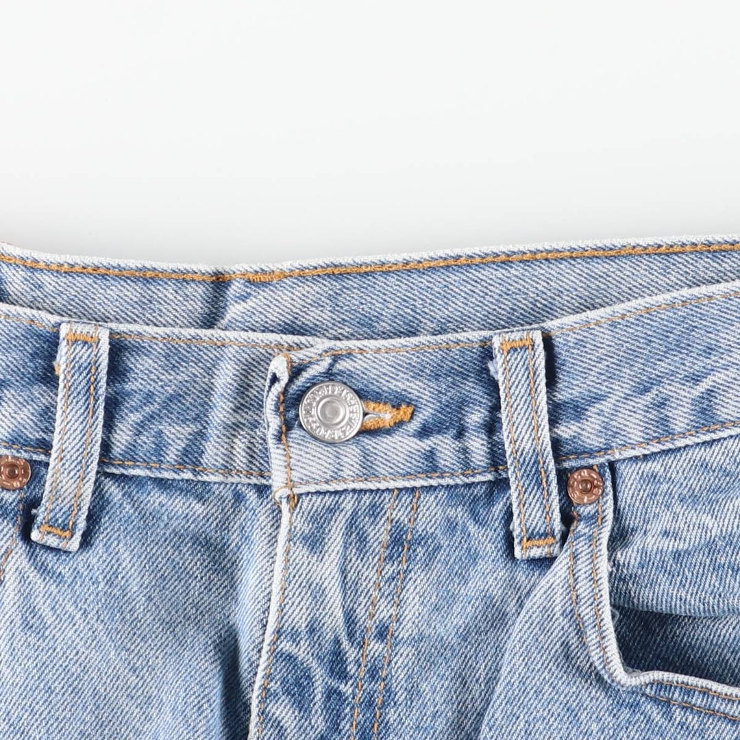 00'S Levi's 550 Relaxed Fit Tapered Denim Pants Made in USA Men's W32 cotton blue type Vintage Second Hand