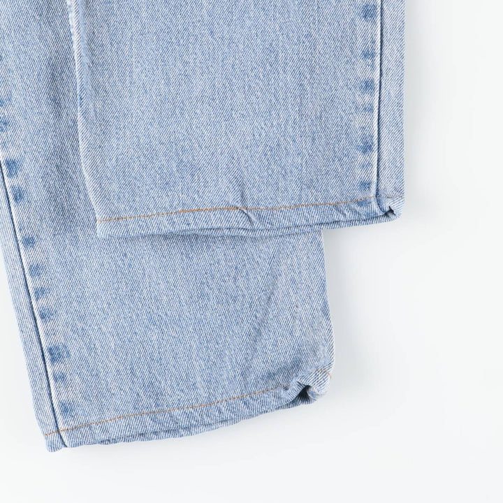 00'S Levi's 550 Relaxed Fit Tapered Denim Pants Made in USA Men's W32 cotton blue type Vintage Second Hand