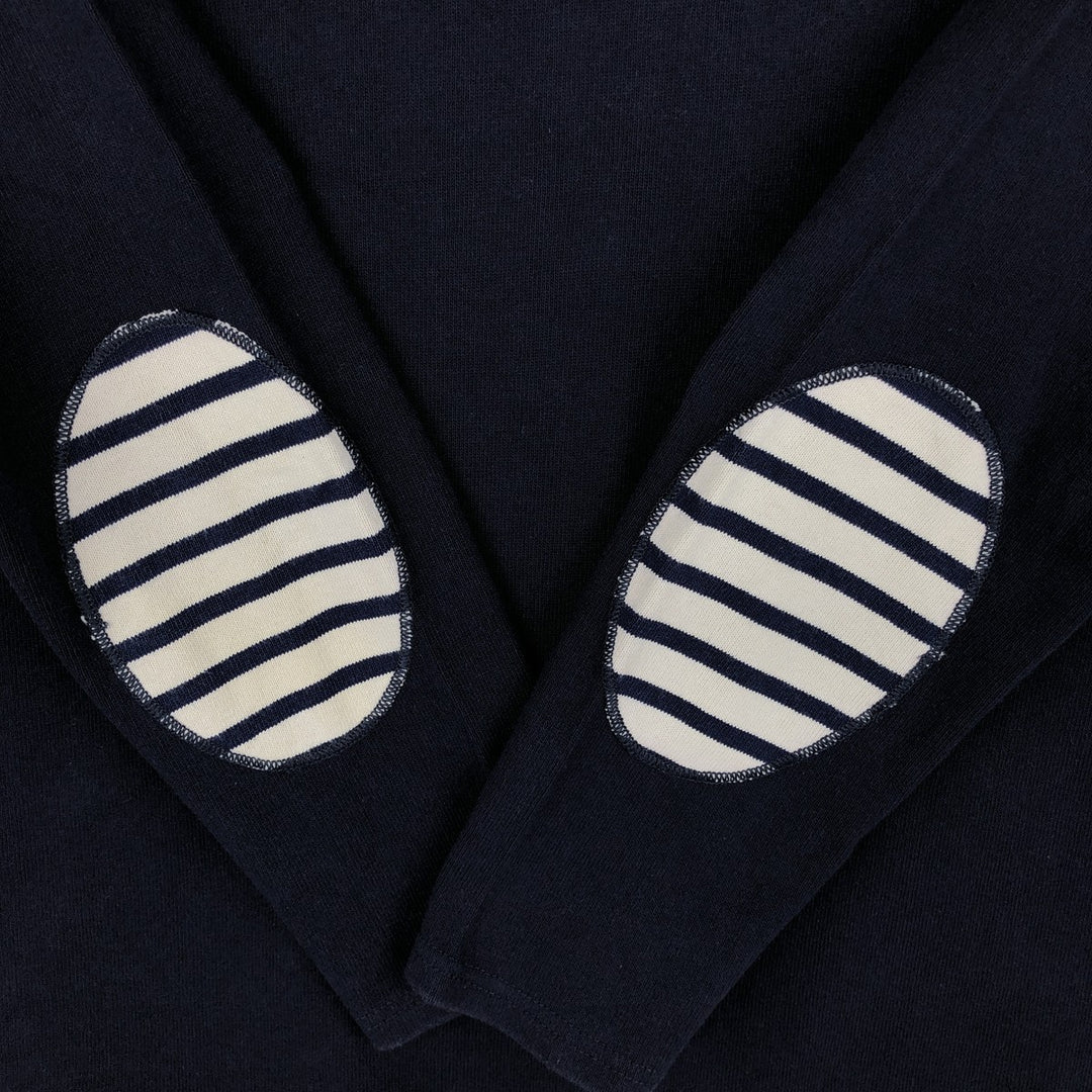 SAINT JAMES long-sleeved T-shirt, made in France, men's size XL cotton navy blue type Vintage Second Hand