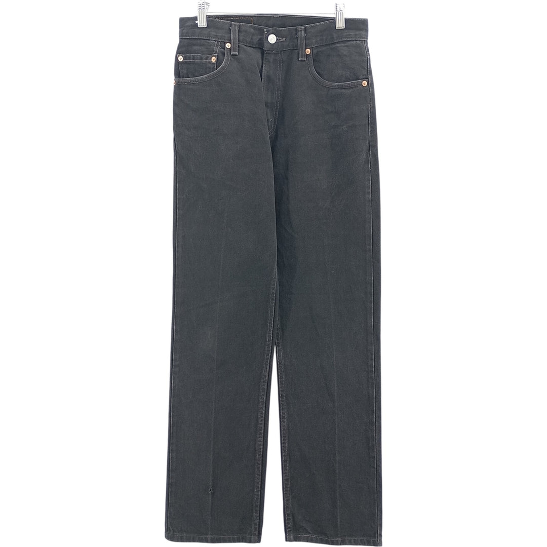 90'S Levi's 505-0260 Black Denim Tapered Denim Pants, Men's, Size W29, Vintage cotton black type Vintage Second Hand