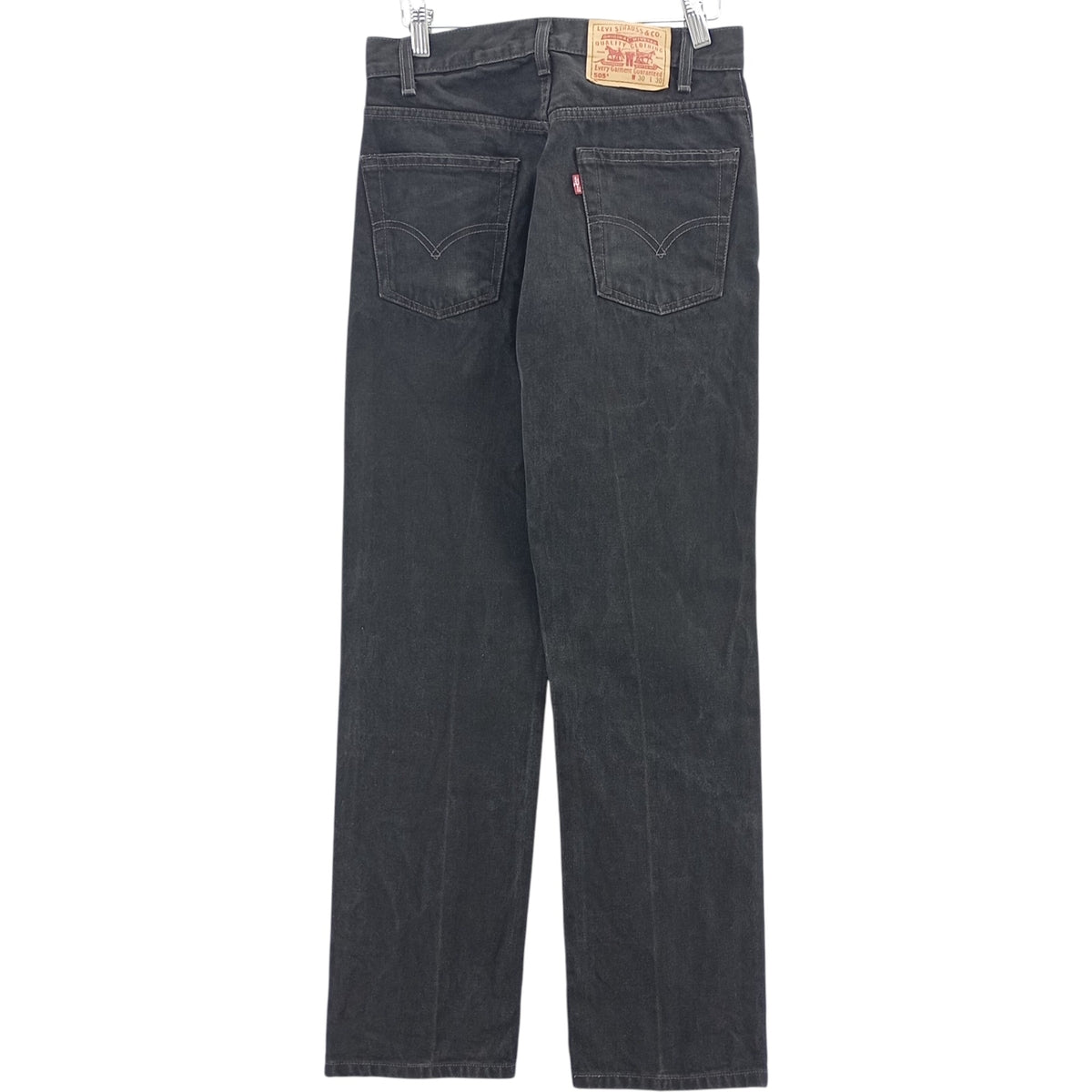 90年代 リーバイス Levi's 505-0260 ブラックデニム テーパードデニム