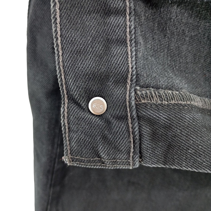 90'S Levi's 505-0260 Black Denim Tapered Denim Pants, Men's, Size W29, Vintage cotton black type Vintage Second Hand