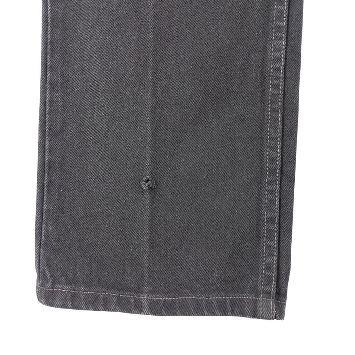 90'S Levi's 505-0260 Black Denim Tapered Denim Pants, Men's, Size W29, Vintage cotton black type Vintage Second Hand