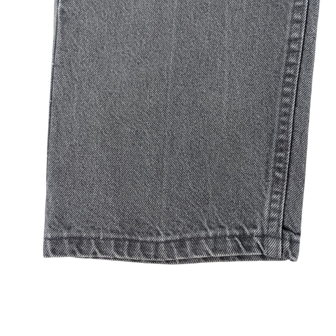Wrangler Black Denim Straight Denim Pants Men's W32 cotton black type Vintage Second Hand