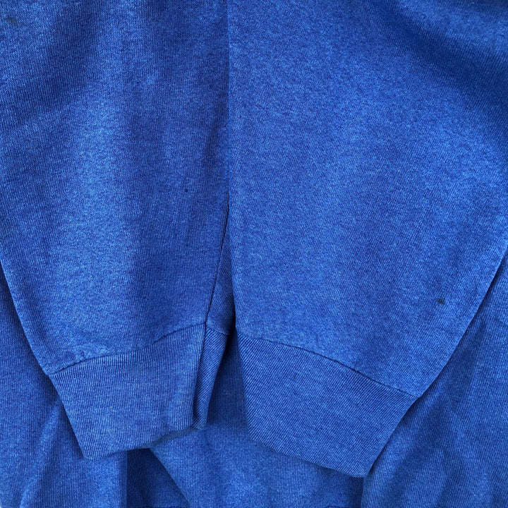2000'S Fruit of the Loom College Character Sweatshirt, Men's XXL cotton blue type Vintage Second Hand