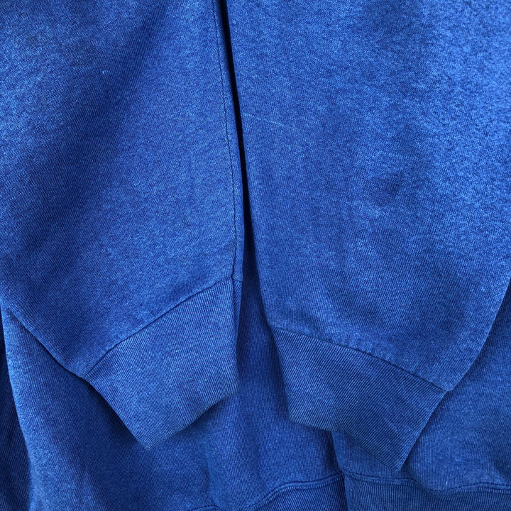 2000'S Fruit of the Loom College Character Sweatshirt, Men's XXL cotton blue type Vintage Second Hand