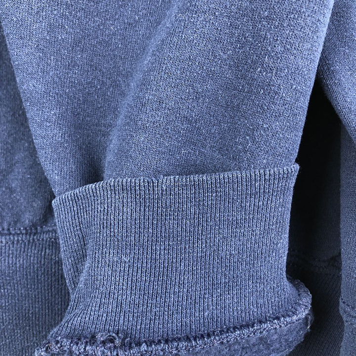 90'S Russell College Sweatshirt, Men's M Size Vintage cotton navy blue type Vintage Second Hand