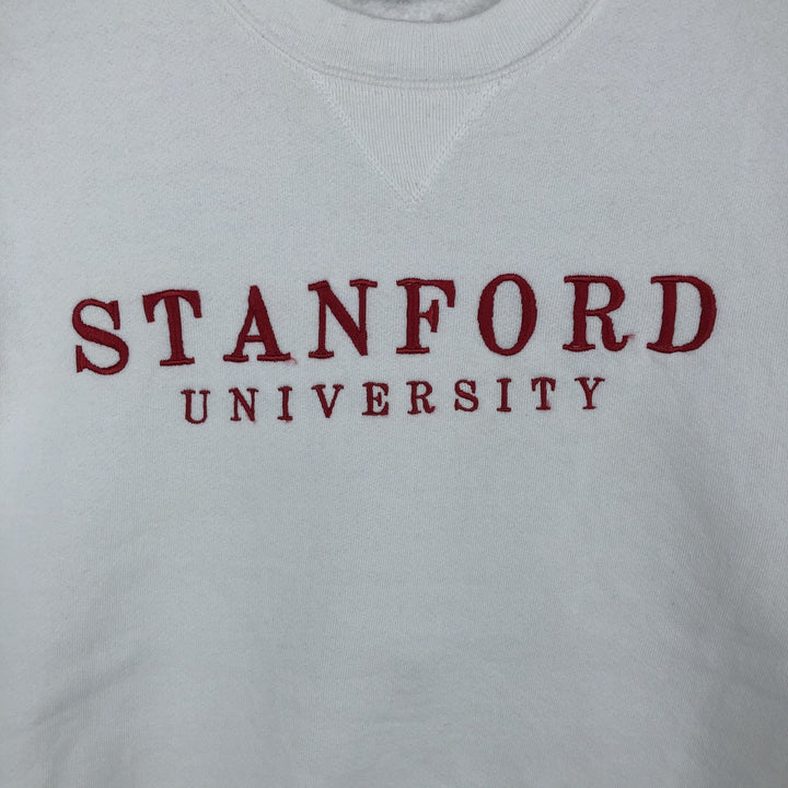 90'S Russell College Sweatshirt, Made in USA, Men's XL, Vintage cotton white type Vintage Second Hand