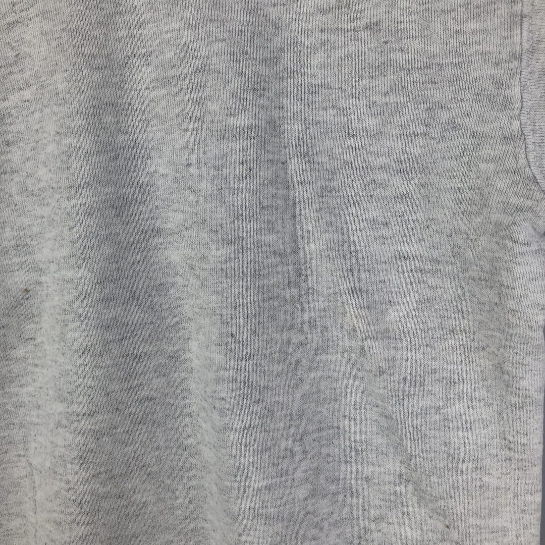 90'S Oneta Carolina Panthers Logo Sweatshirt, Made in USA, Men's Size L, Vintage polyester gray type Vintage Second Hand