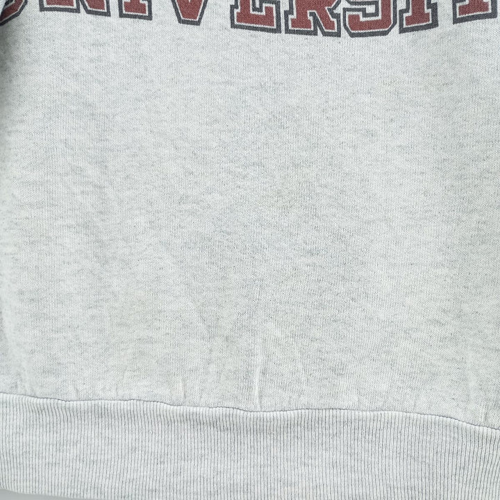 Vintage 1990'S SAVVY HARVARD Harvard University college sweatshirt, Made in USA, Men's XL polyester gray type Vintage Second Hand