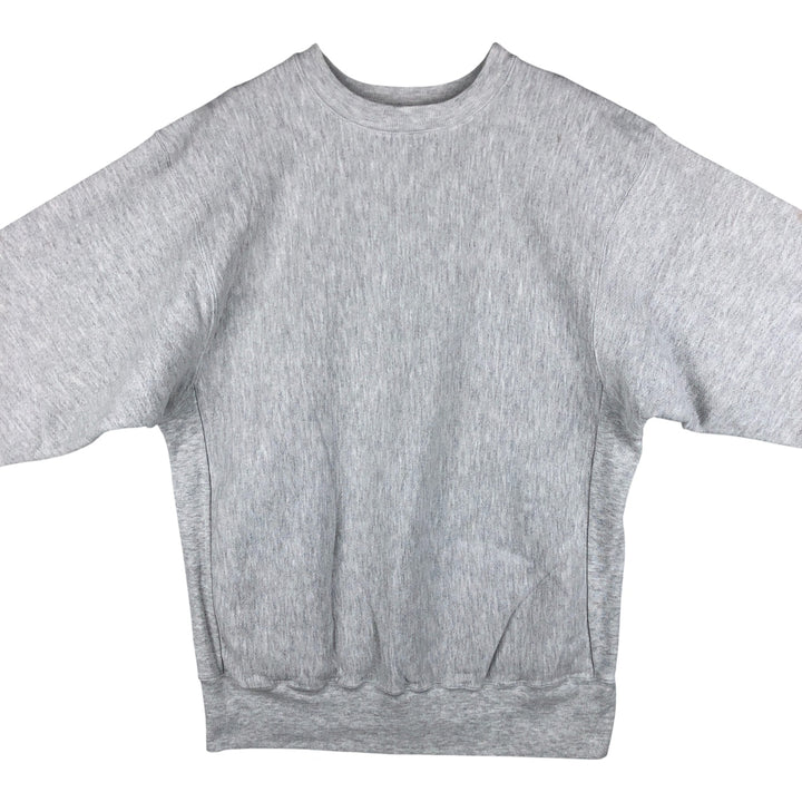 Vintage 90'S CRABLE SPORTSWEAR plain blank sweatshirt, made in the USA, men's size XL cotton gray type Vintage Second Hand