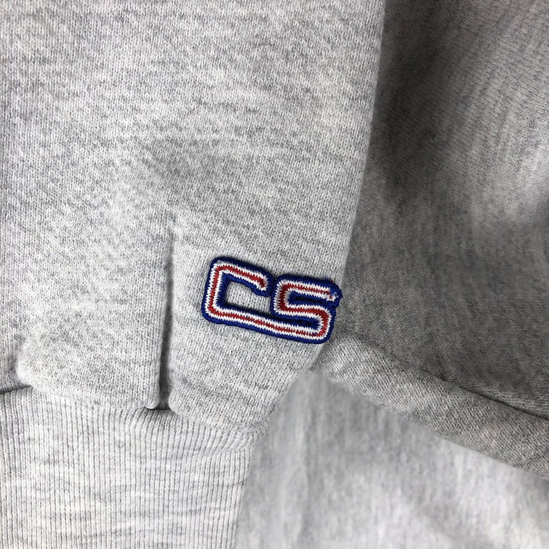 Vintage 90'S CRABLE SPORTSWEAR plain blank sweatshirt, made in the USA, men's size XL cotton gray type Vintage Second Hand