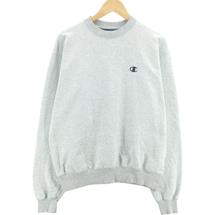 Champion Authentic Eco One-Point Logo Sweatshirt, Men's Size M cotton gray type Vintage Second Hand
