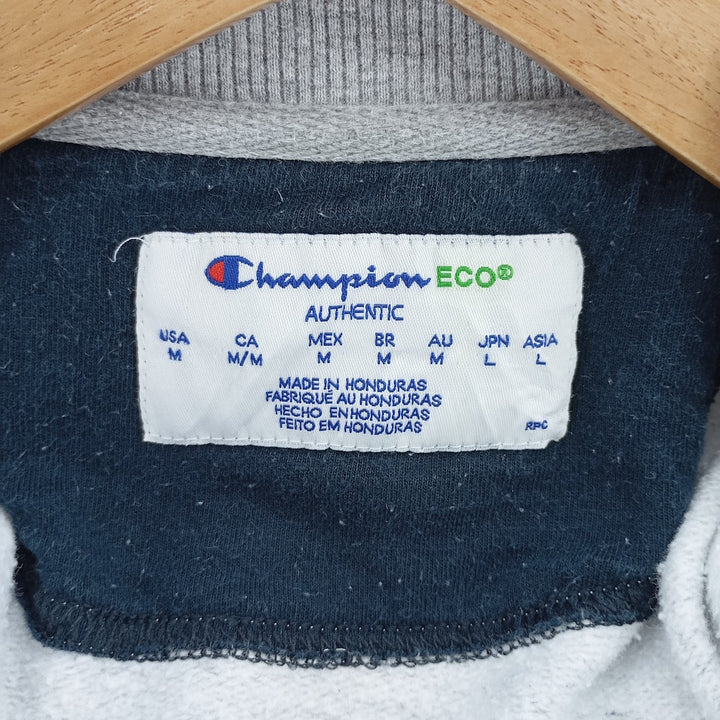 Champion Authentic Eco One-Point Logo Sweatshirt, Men's Size M cotton gray type Vintage Second Hand
