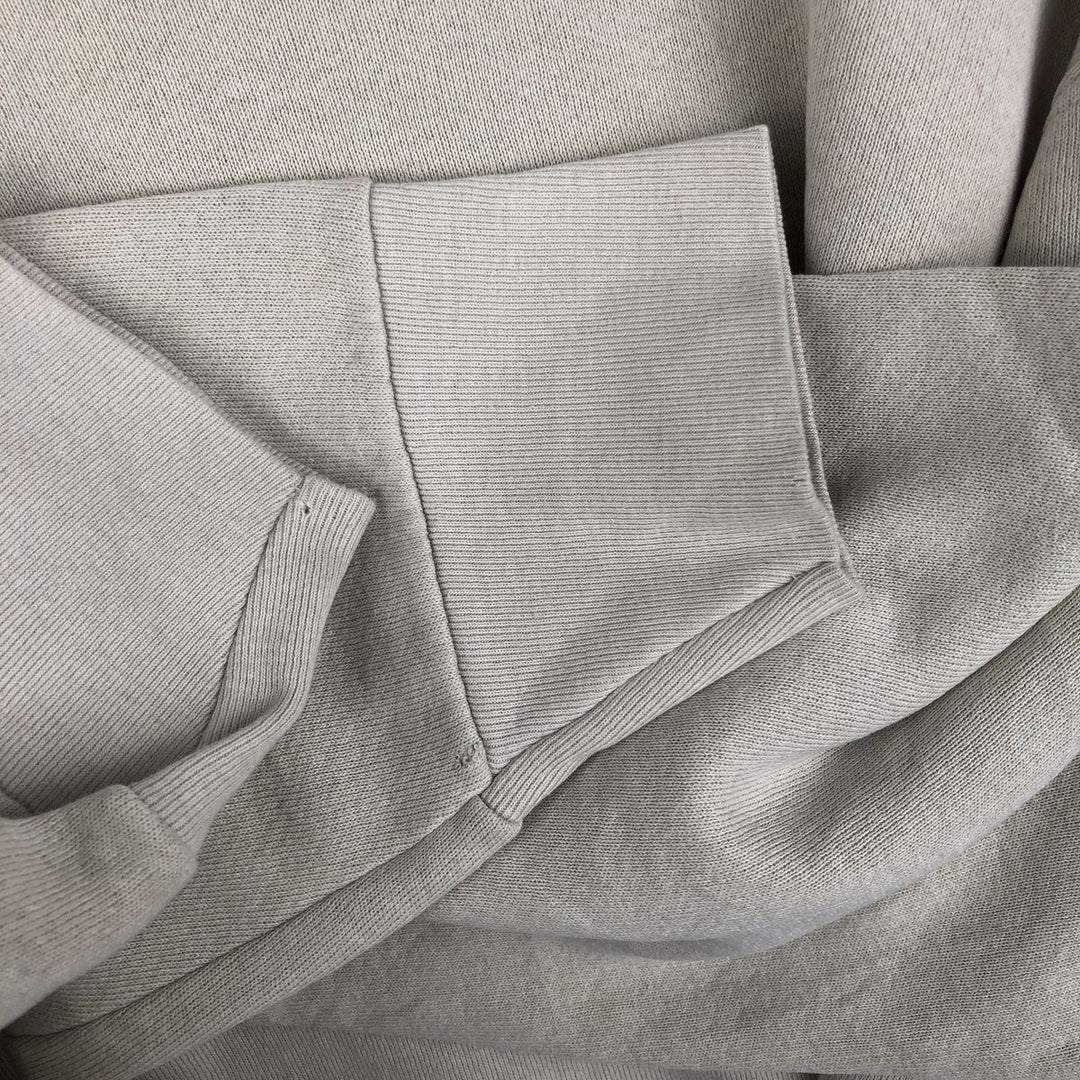 2000'S Fruit of the Loom Vest plain blank sweatshirt, men's size XL cotton Beige type Vintage Second Hand