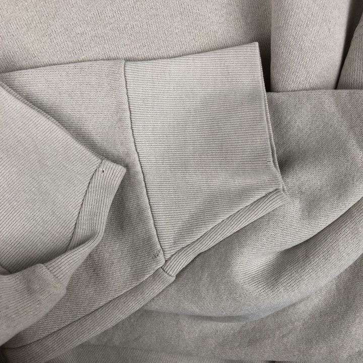 2000'S Fruit of the Loom Vest plain blank sweatshirt, men's size XL cotton Beige type Vintage Second Hand